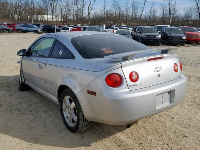 1G1AL15F267600459 - 2006 CHEVROLET COBALT LT SILVER photo 3