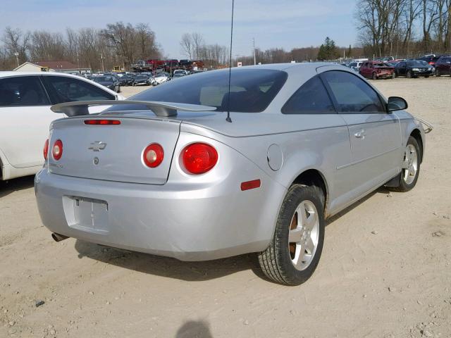 1G1AL15F267600459 - 2006 CHEVROLET COBALT LT SILVER photo 4