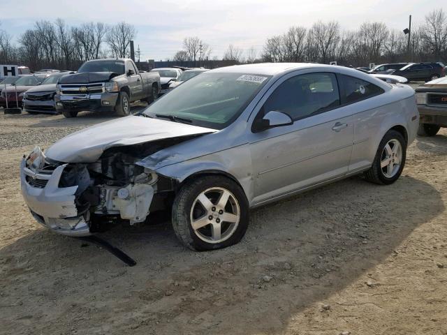 1G1AL15F267600459 - 2006 CHEVROLET COBALT LT SILVER photo 9