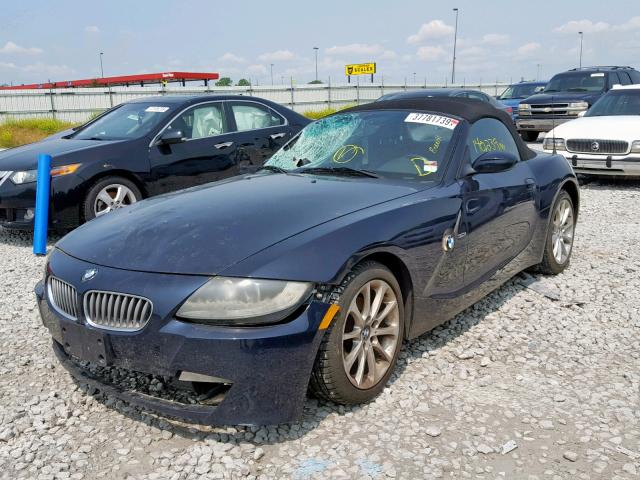 4USBU33596LW58083 - 2006 BMW Z4 3.0 BLACK photo 2