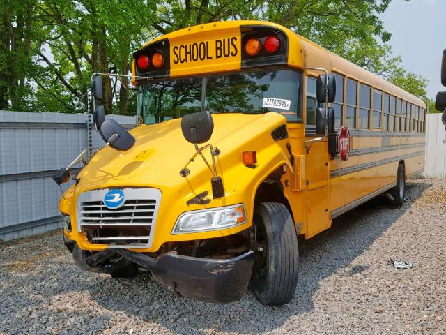 1BAKJCBA4FF312030 - 2015 BLUE BIRD SCHOOL BUS YELLOW photo 2