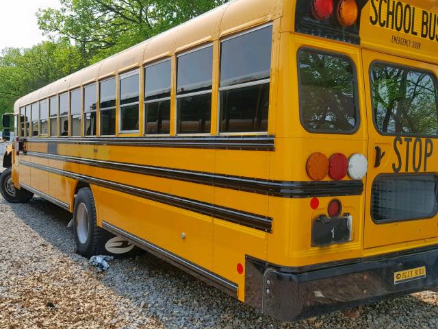 1BAKJCBA4FF312030 - 2015 BLUE BIRD SCHOOL BUS YELLOW photo 3