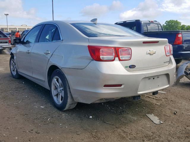 1G11C5SA7GF112051 - 2016 CHEVROLET MALIBU LIM 银色 照片 3