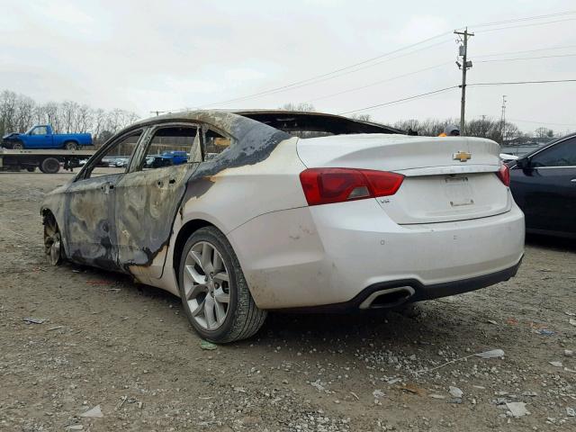 2G1145S34G9203222 - 2016 CHEVROLET IMPALA LTZ WHITE photo 3