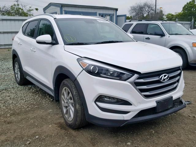 KM8J33A40JU720418 - 2018 HYUNDAI TUCSON SEL WHITE photo 1