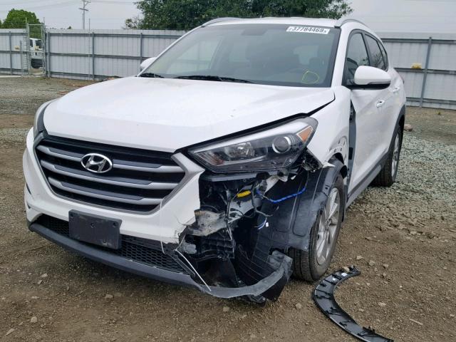 KM8J33A40JU720418 - 2018 HYUNDAI TUCSON SEL WHITE photo 2