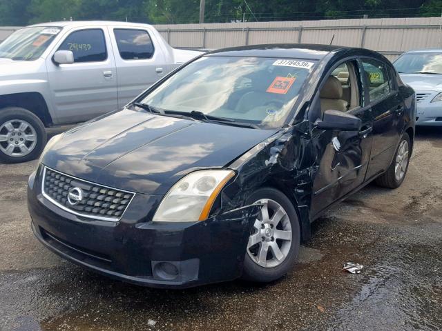 3N1AB61E67L680434 - 2007 NISSAN SENTRA 2.0 BLACK photo 2