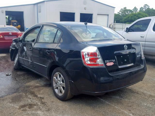 3N1AB61E67L680434 - 2007 NISSAN SENTRA 2.0 BLACK photo 3