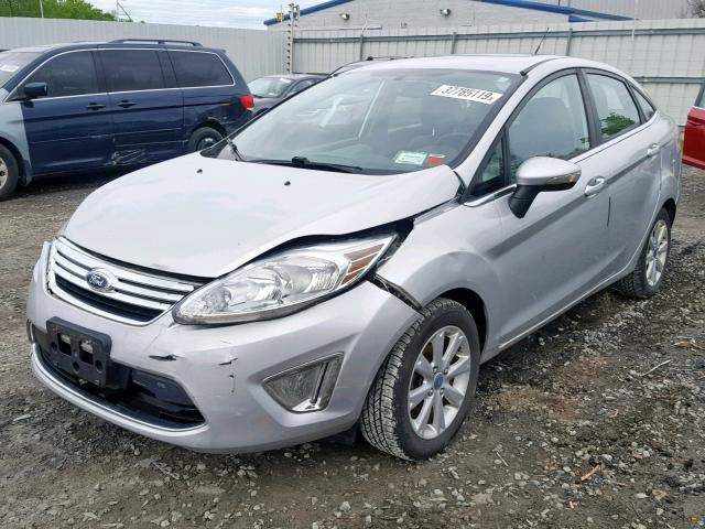 3FADP4CJ0CM205690 - 2012 FORD FIESTA SEL SILVER photo 2