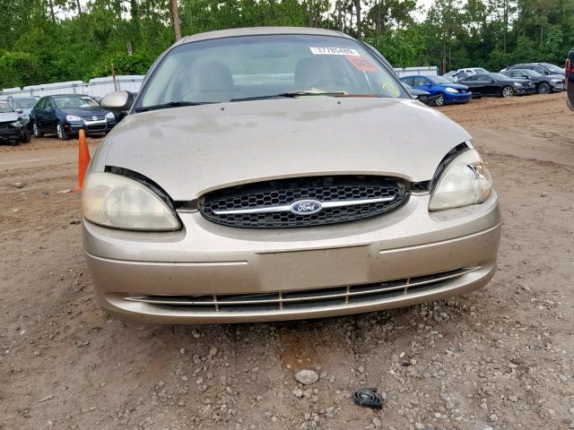 1FAFP55S81A160433 - 2001 FORD TAURUS SES GOLD photo 9