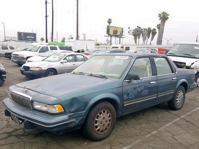 1G4AG55M8T6464515 - 1996 BUICK CENTURY SP BLUE photo 2