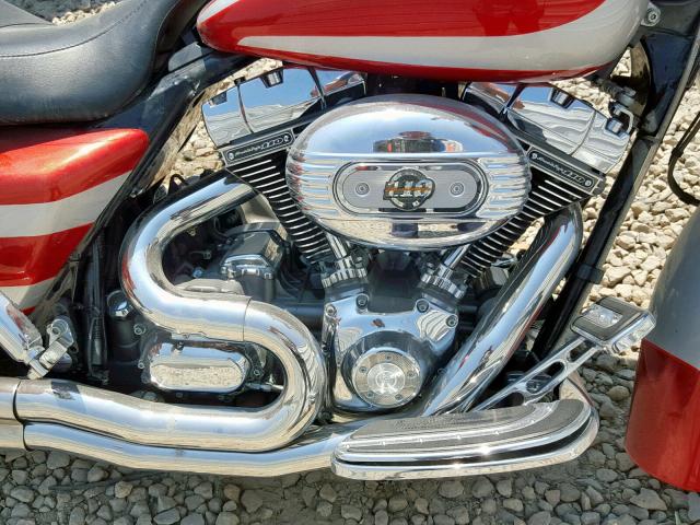 1HD1PR8138Y950253 - 2008 HARLEY-DAVIDSON FLHTCUSE3 RED photo 7