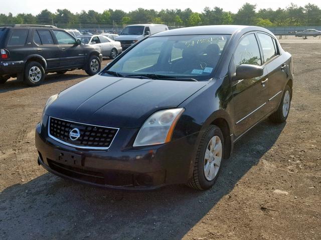 3N1AB61E98L643251 - 2008 NISSAN SENTRA 2.0 BLACK photo 2