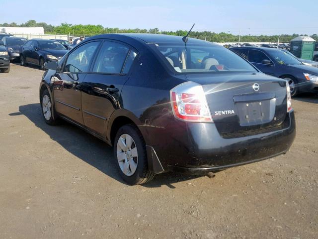 3N1AB61E98L643251 - 2008 NISSAN SENTRA 2.0 BLACK photo 3