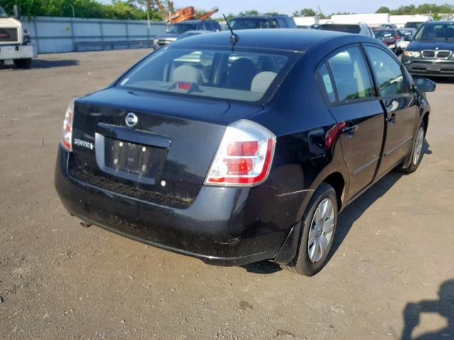 3N1AB61E98L643251 - 2008 NISSAN SENTRA 2.0 BLACK photo 4