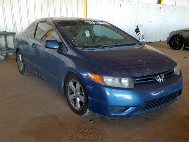 2HGFG12858H559423 - 2008 HONDA CIVIC EX BLUE photo 1