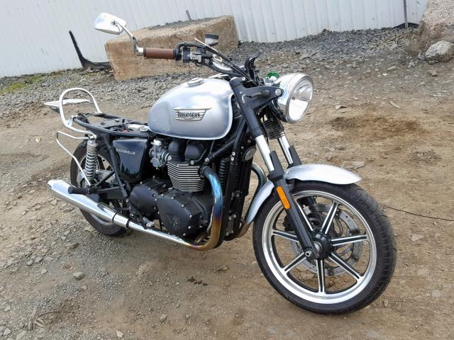 SMT900K17ET622048 - 2014 TRIUMPH MOTORCYCLE BONNEVILLE GRAY photo 1