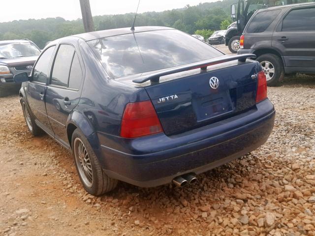 3VWVH69M73M075011 - 2003 VOLKSWAGEN JETTA GLI BLUE photo 3