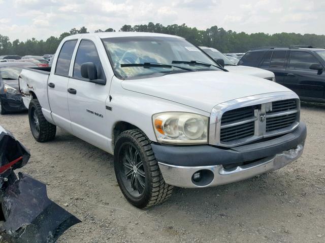 1D7HA18236J128804 - 2006 DODGE RAM 1500 S WHITE photo 1