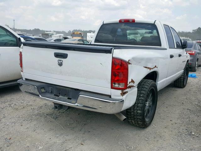 1D7HA18236J128804 - 2006 DODGE RAM 1500 S WHITE photo 4