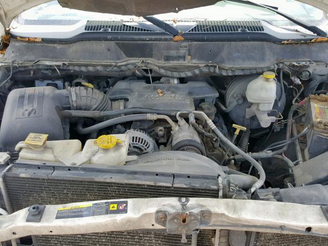 1D7HA18236J128804 - 2006 DODGE RAM 1500 S WHITE photo 7