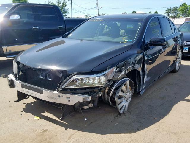 JH4KC1F59EC000737 - 2014 ACURA RLX TECH BLACK photo 2