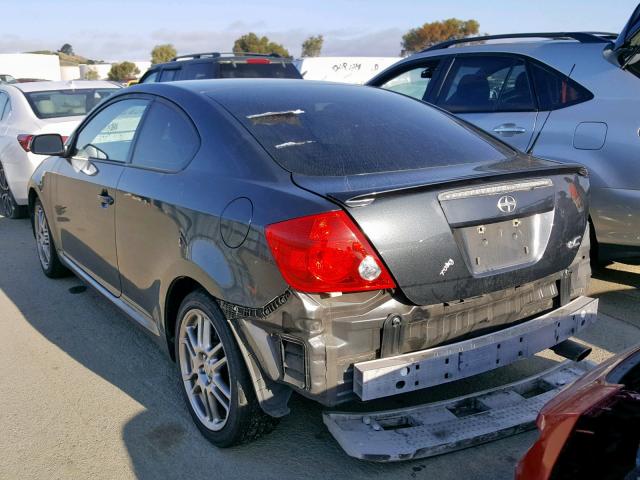 JTKDE177160129149 - 2006 TOYOTA SCION TC გრაფიტი ფოტო 3