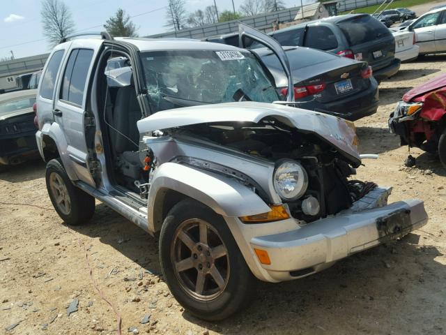 1J4GL58K76W281108 - 2006 JEEP LIBERTY LI SILVER photo 1