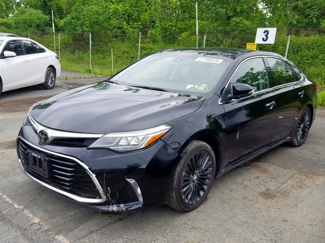 4T1BK1EB2JU286510 - 2018 TOYOTA AVALON XLE BLACK photo 2