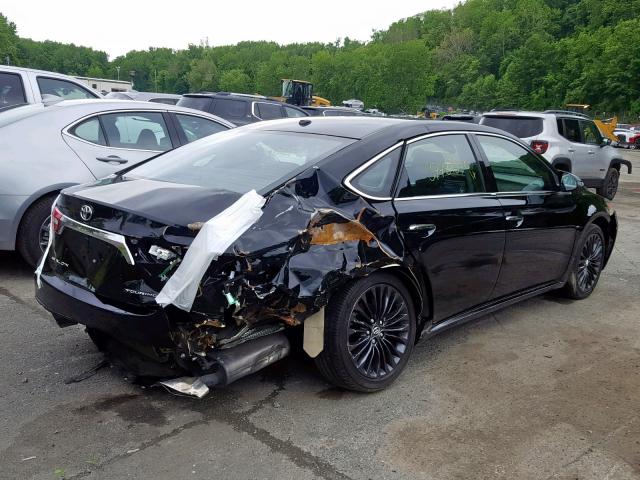 4T1BK1EB2JU286510 - 2018 TOYOTA AVALON XLE BLACK photo 4