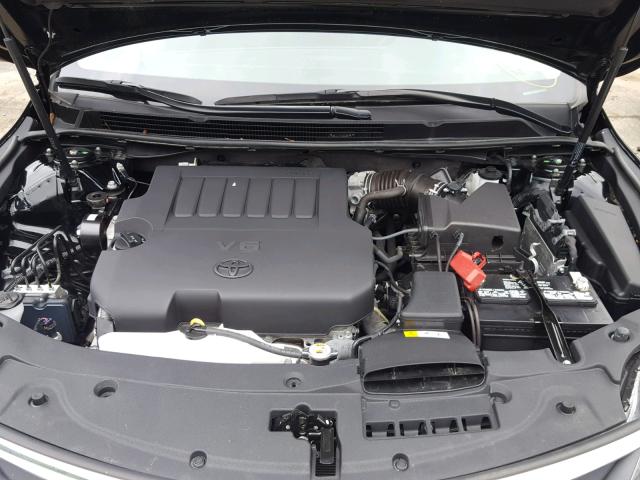 4T1BK1EB2JU286510 - 2018 TOYOTA AVALON XLE BLACK photo 7