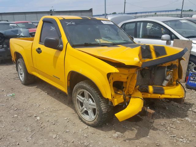 1GCCS146948180937 - 2004 CHEVROLET COLORADO YELLOW photo 1