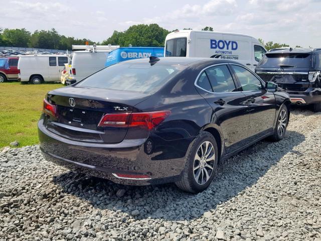 19UUB1F33GA010871 - 2016 ACURA TLX MAROON photo 4