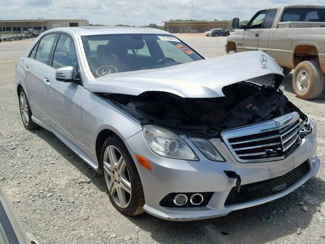 WDDHF5GB8AA104419 - 2010 MERCEDES-BENZ E 350 SILVER photo 1