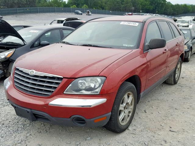2A4GM68466R764750 - 2006 CHRYSLER PACIFICA T RED photo 2