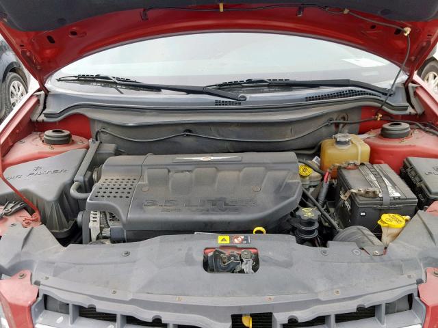 2A4GM68466R764750 - 2006 CHRYSLER PACIFICA T RED photo 7