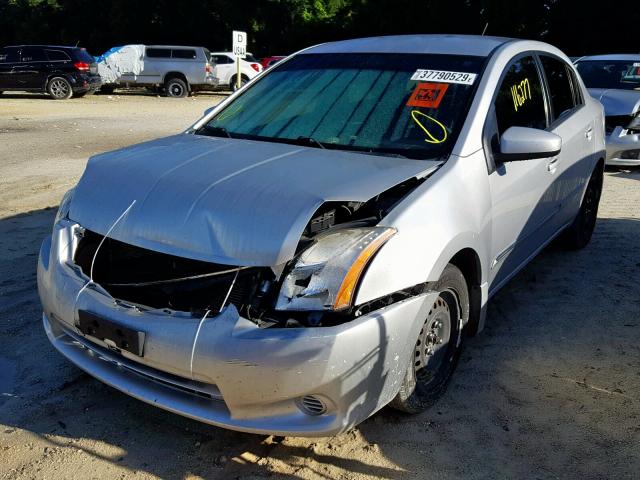 3N1AB6AP8CL687235 - 2012 NISSAN SENTRA 2.0 SILVER photo 2