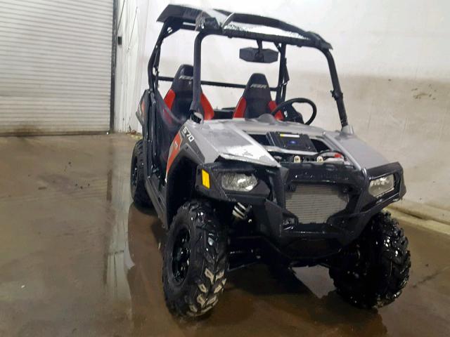 3NSVHE576HE896775 - 2017 POLARIS RZR 570 EP SILVER photo 1