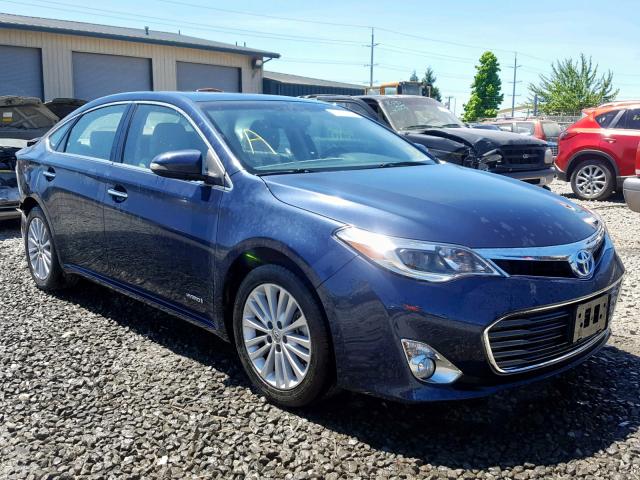 4T1BD1EB6FU042621 - 2015 TOYOTA AVALON HYB BLUE photo 1