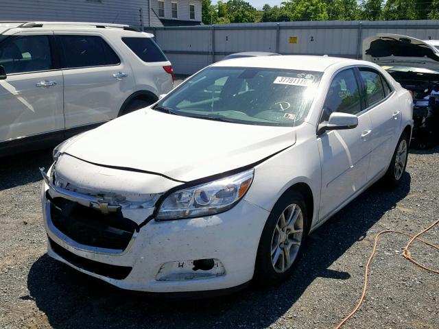 1G11C5SL7EF177111 - 2014 CHEVROLET MALIBU 1LT WHITE photo 2