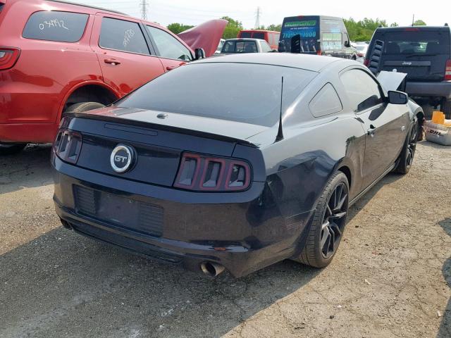 1ZVBP8CF1D5284022 - 2013 FORD MUSTANG GT BLACK photo 4