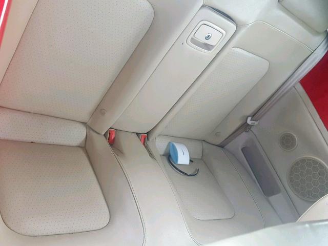 3VWCD31Y35M352286 - 2005 VOLKSWAGEN NEW BEETLE წითელი ფოტო 6