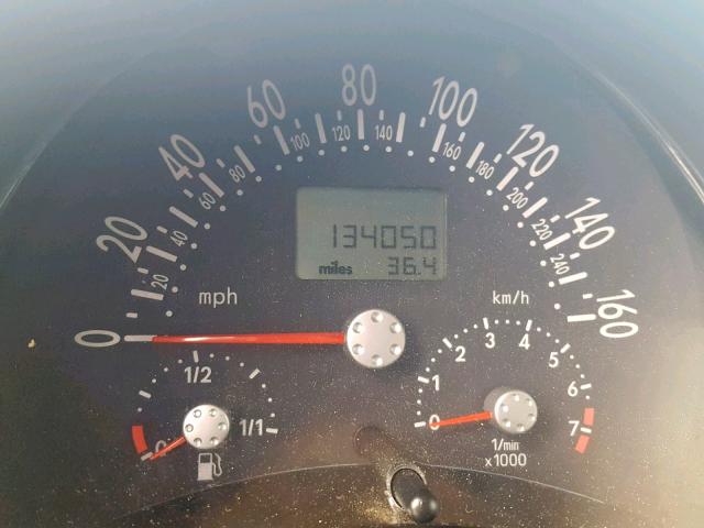 3VWCD31Y35M352286 - 2005 VOLKSWAGEN NEW BEETLE წითელი ფოტო 8