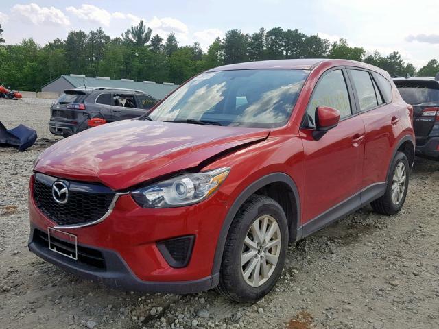 JM3KE4BE7E0376302 - 2014 MAZDA CX-5 SPORT RED photo 2