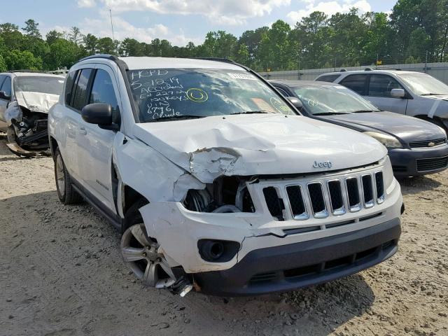 1J4NT1FA2BD286796 - 2011 JEEP COMPASS SP თეთრი ფოტო 1