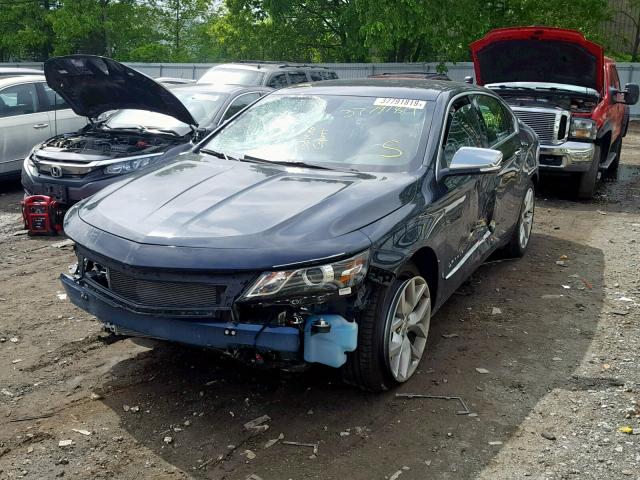 2G1105S30K9138941 - 2019 CHEVROLET IMPALA PRE BLUE photo 2