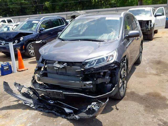 5J6RM3H90GL021191 - 2016 HONDA CR-V TOURI GRAY photo 2