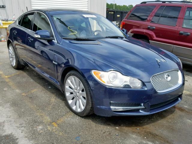 SAJWA05B59HR25813 - 2009 JAGUAR XF LUXURY BLUE photo 1