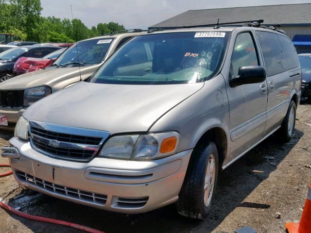 1GNDX13E54D268235 - 2004 CHEVROLET VENTURE LU SILVER photo 2