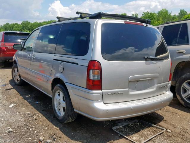 1GNDX13E54D268235 - 2004 CHEVROLET VENTURE LU SILVER photo 3